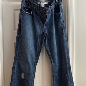 GAP Boot Fit Men’s Dark Blue Button-Fly Jeans